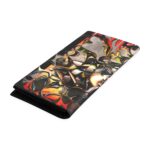 #10 womens wallet leather flaming black art 2