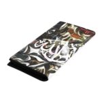 subhanallah womens wallet mindworks collage 12 leather wallet folded