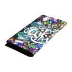 subhanallah womens wallet mindworks collage 13 leather wallet folded