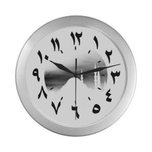 wall clock hagia sophia arabic numerals