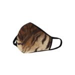 fur 3d face mask sideview