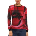 rosa womens long sleeve t shirt model