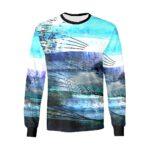 frozen lake mens long sleeve t shirt