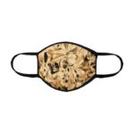 foliage gold mouth mask face mask