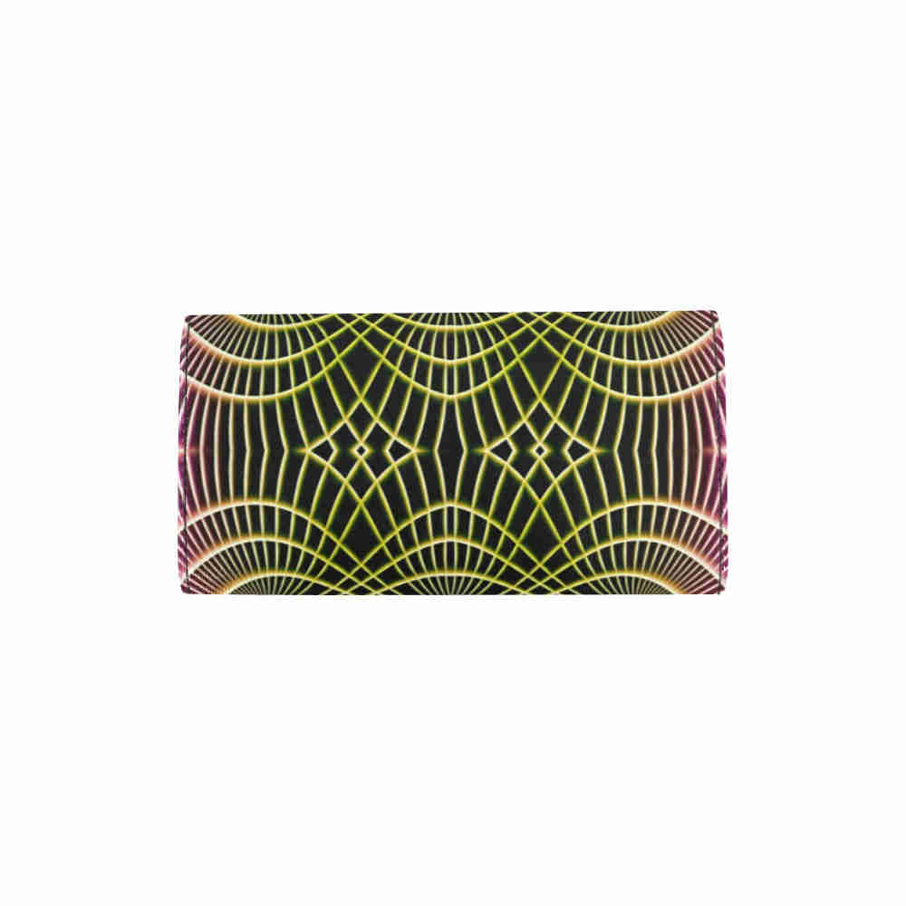 art abstract 11 womens trifold wallet back cover