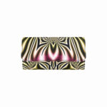 art abstract 14 womens trifold wallet closed outer