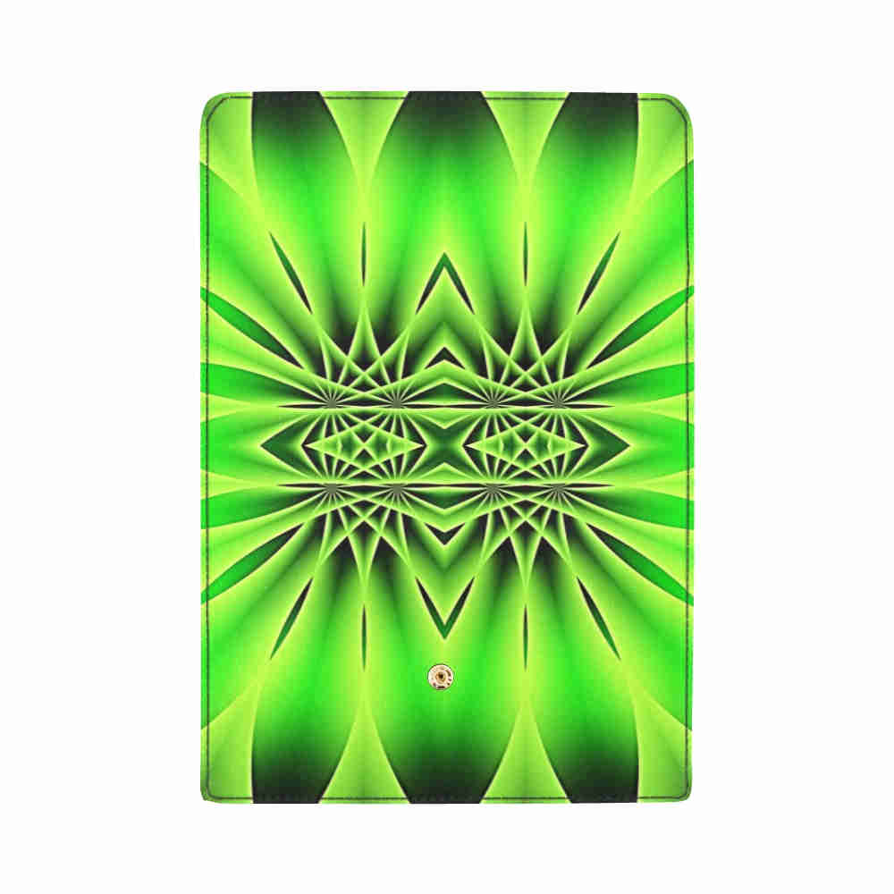 art abstract 17 womens trifold wallet open cover