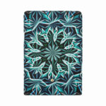 art abstract 21 womens trifold wallet open cover