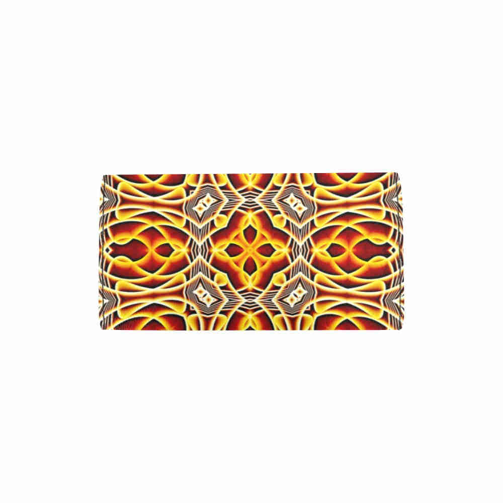 art abstract 22 womens trifold wallet back cover
