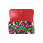 art abstract 25 womens trifold wallet