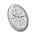 wall clock seconds roman numerals arabic square face 2