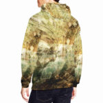 decave designer hoodie for men model back