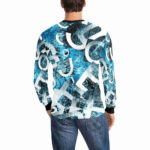 alpha frost long sleeve t shirt for men designer t shirt man model back