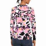 alpha pinky womens long sleeve t shirt designer t shirt model back
