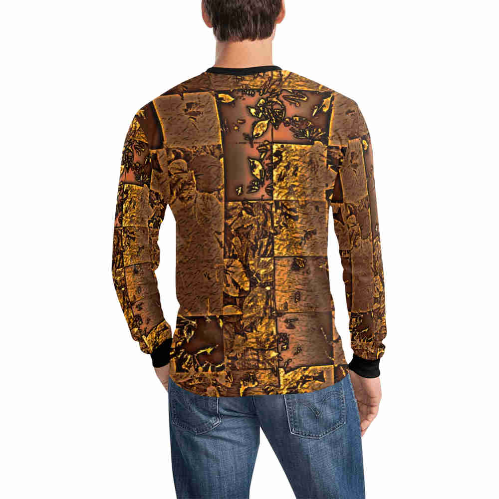 goldrust long sleeve t shirt for men designer t shirt man model back