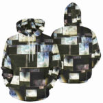 deepblock designer hoodie for men front back