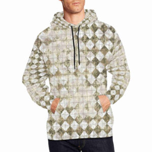 diamond rust designer hoodie for men model