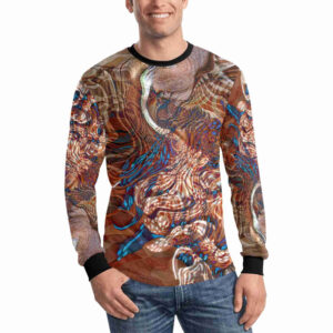 esoterica long sleeve t shirt for men designer t shirt man model