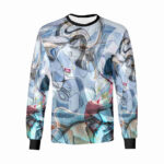 flee long sleeve t shirt for men designer t shirt