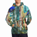 alley designer hoodie for men model