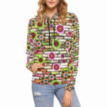 bloomonbrick womens hoodie model