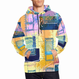 connector designer hoodie for men model