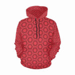 flored womens hoodie