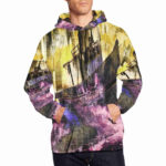 lost ship designer hoodie for men model