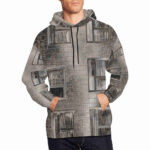 shadowall designer hoodie for men model