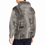 shadowall designer hoodie for men model back