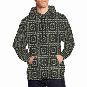 tessera green designer hoodie for men model