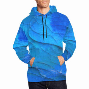 bluepond designer hoodie for men model