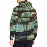 brickhouse designer hoodie for men model back
