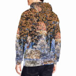 datadome designer hoodie for men model back