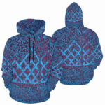 gene womens hoodie front back