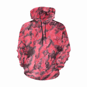 lineage red womens hoodie