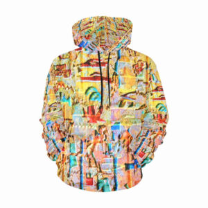 scribe vibrant designer hoodie for men