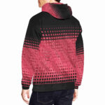 sidebar designer hoodie for men model back
