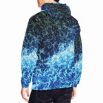 twowaves designer hoodie for men model back