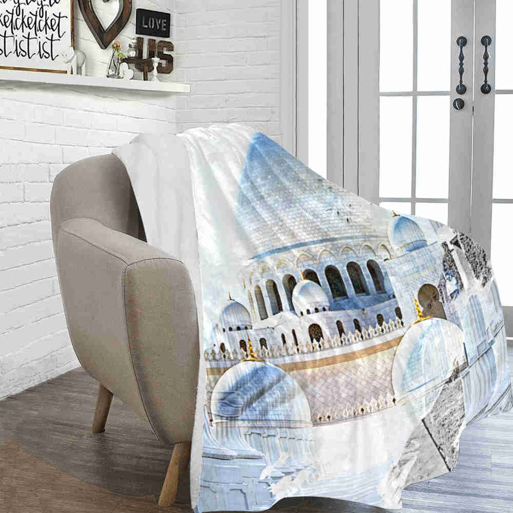 blanket grecian dome on sofa 2