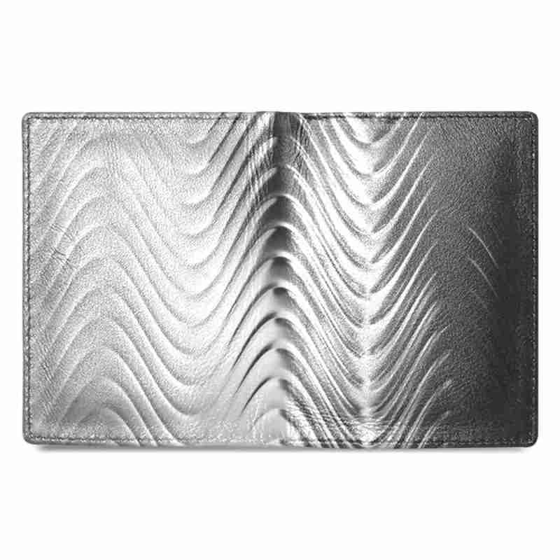 mens wallet monowave leather wallet open