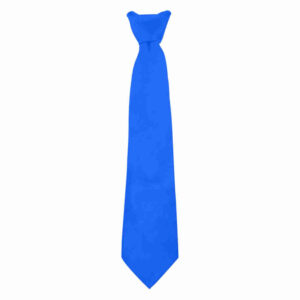 positive blue tie front
