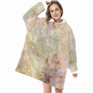 sponge womens blanket hoodie model